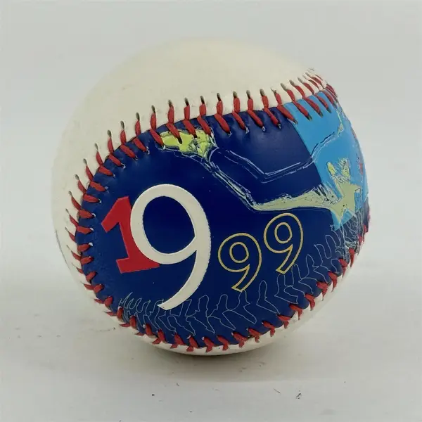 1999 MLB World Series Embossed Baseball Ball Limited Edition by Fotoball
