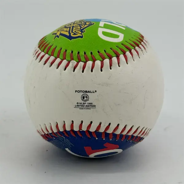 1999 MLB World Series Embossed Baseball Ball Limited Edition by Fotoball