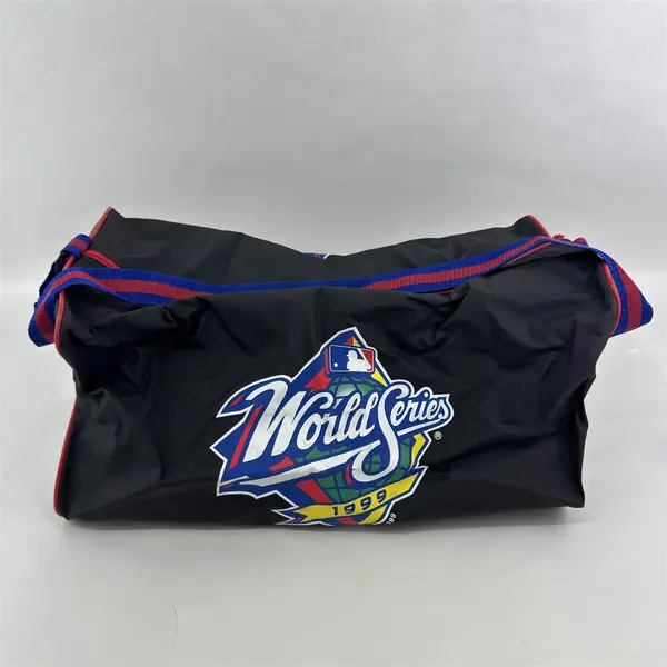Vintage 1999 MLB World Series Ny Yankees What A Game Duffel Bag