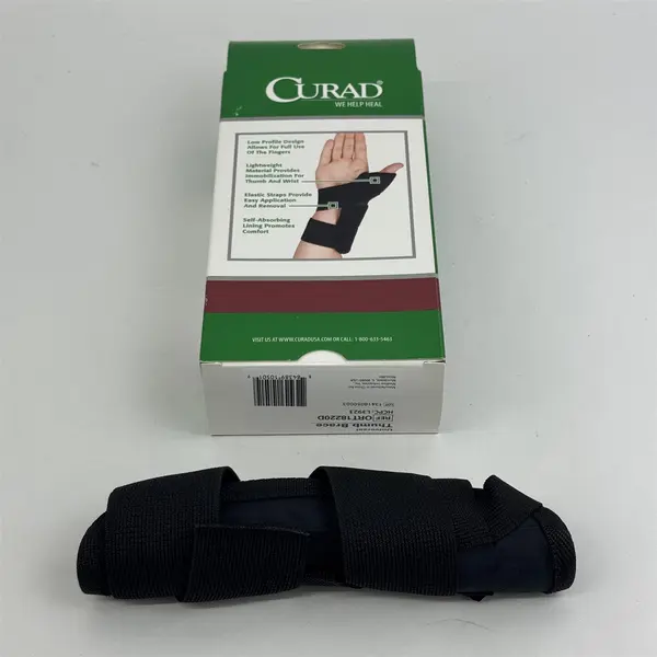 Curad Universal Thumb Brace 18220D Fits Right and Left Thumb