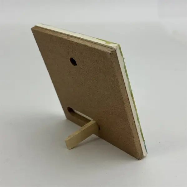 St Thomas US Virgin Islands Hibiscus Ceramic Tile Trivet Coaster Travel Souvenir