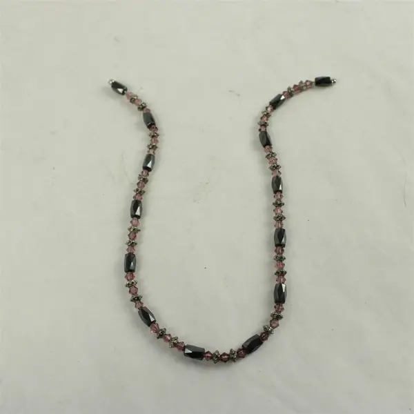 Black Hematite Bracelet/Anklet 6.5" Magnetic Therapy Unisex