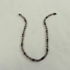 Black Hematite Bracelet/Anklet 6.5" Magnetic Therapy Unisex