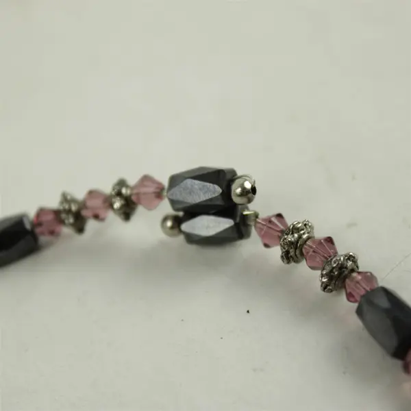 Black Hematite Bracelet/Anklet 6.5" Magnetic Therapy Unisex