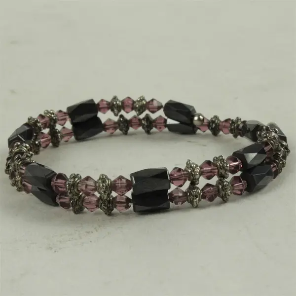 Black Hematite Bracelet/Anklet 6.5" Magnetic Therapy Unisex