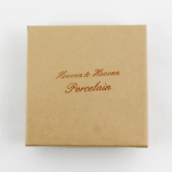 Vintage Hooven & Hooven Porcelain Ornament Two Doves In A Tree W/ box