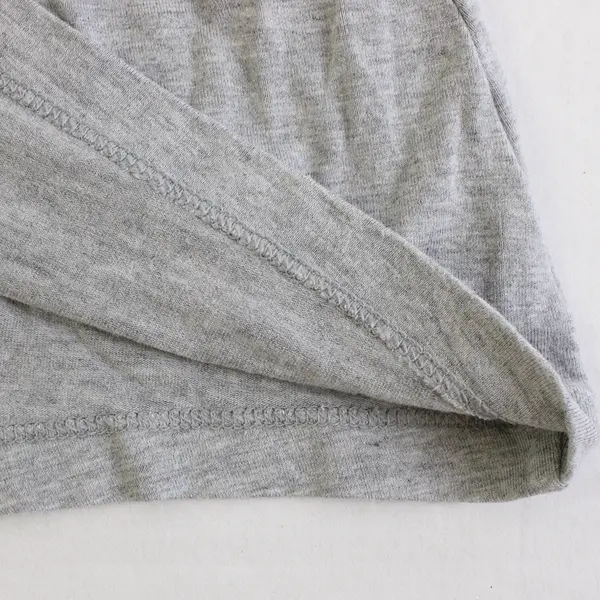 Time And Tru Women's M Heather Gray High Neck Stretch Tank Dress