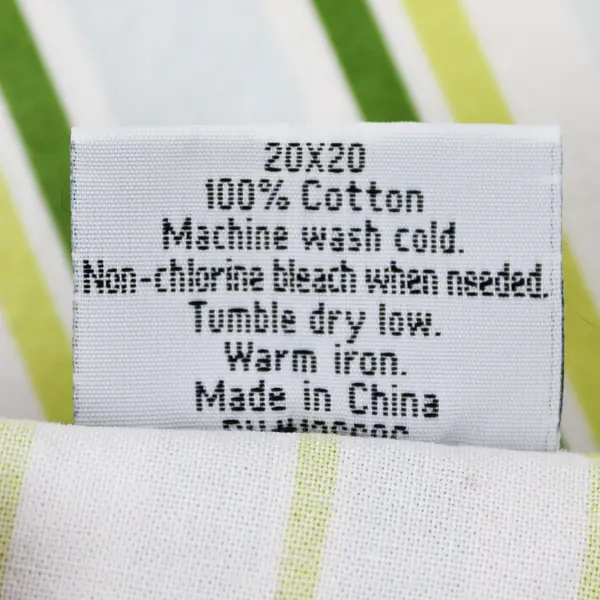 Hen House Linens Green/Yellow Striped Kitchen Towel 100% Cotton 20" x 20"