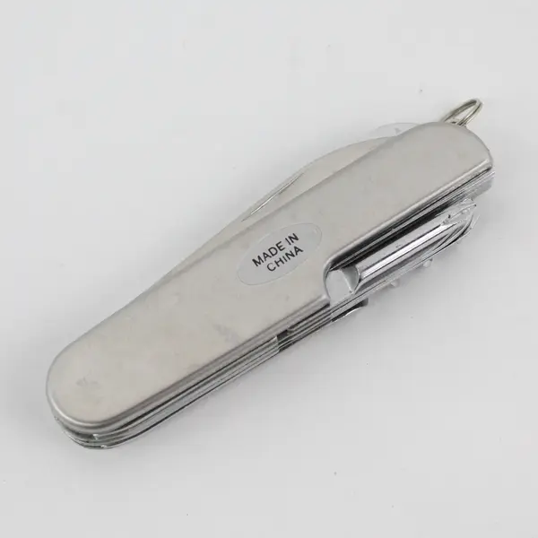 Multi Function Stainless Steel  Pocket Tool Knife With 11 Features