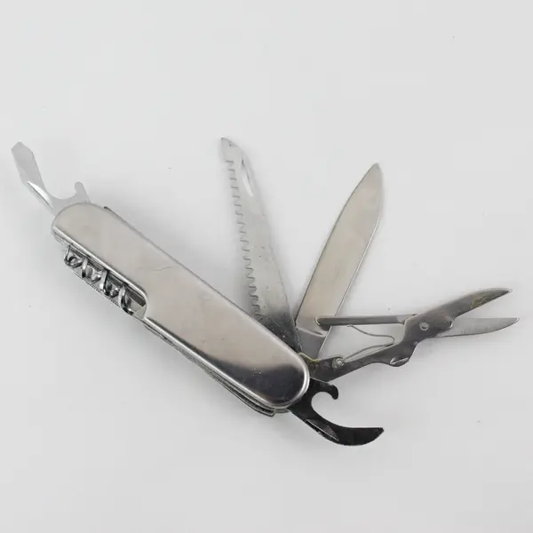 Multi Function Stainless Steel  Pocket Tool Knife With 11 Features