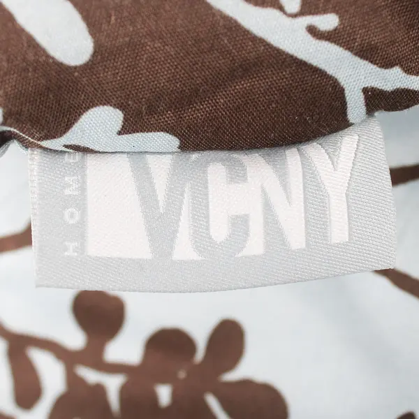 VCNY Blue/Brown Tree Pattern Home Bed Comforter 99" x 85" Y2K