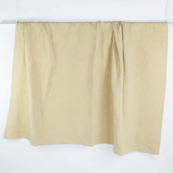 Lot Of 3 The Company Store Butter Yellow Queen 2 Shams, 1 Comforter