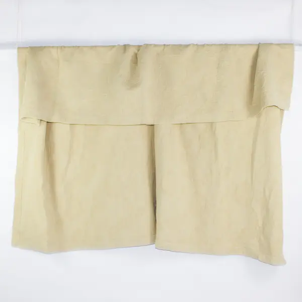 Lot Of 3 The Company Store Butter Yellow Queen 2 Shams, 1 Comforter