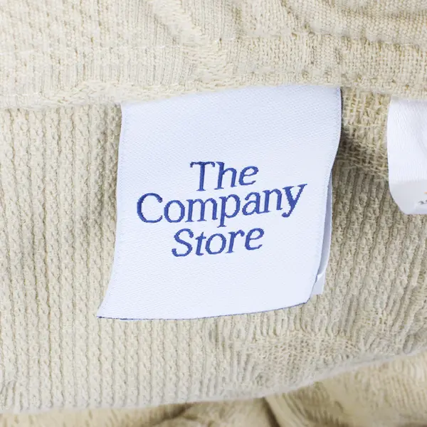 Lot Of 3 The Company Store Butter Yellow Queen 2 Shams, 1 Comforter