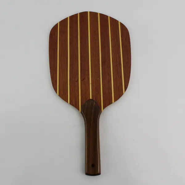 Pair Wood Paddles Blade Frescobol Beach Bats Table Tennis One Labeled Maharajahh