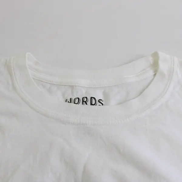 Words N Cups Men's XL White 100% Cotton Graphic T-Shirt