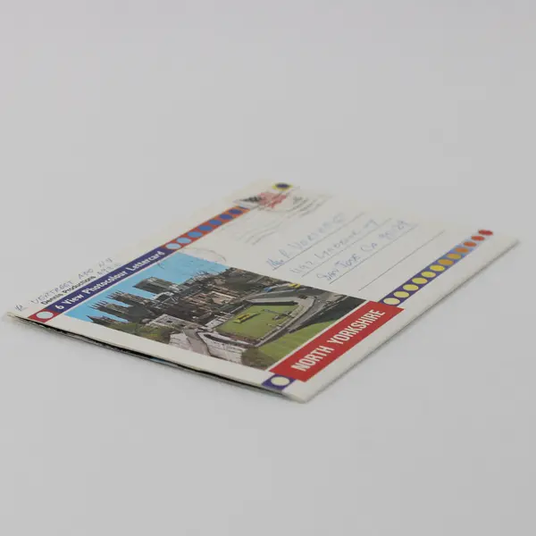 Vintage North Yorkshire England 6 View Photocolour Lettercard 1980