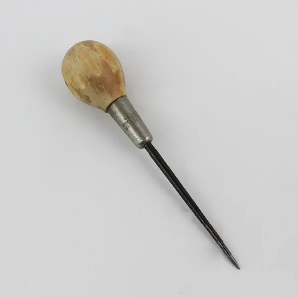 Vintage Millers Falls Co. No. 65  Round Wood Handle Ice Pick