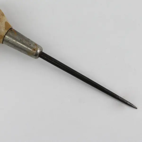 Vintage Millers Falls Co. No. 65  Round Wood Handle Ice Pick