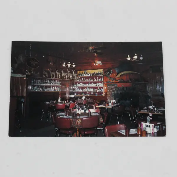 Vintage Mohawk Restaurant And Lounge Crescent Oregon Postcard Highway 97