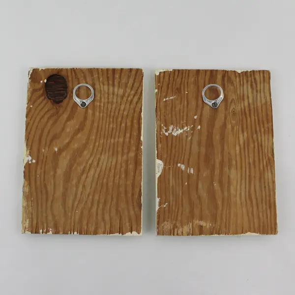 Set Of 2 Handmade Decoupaged Clown And Animal Wall Plaques 7" x 5"