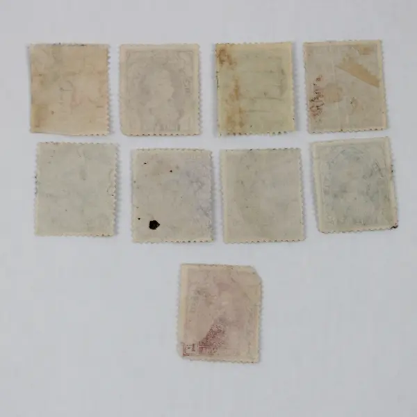 Lot Of 9 India King George V George VI Stamps Used Canceled