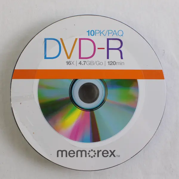 Set Of 10 Memorex DVD-R 10 PK/PAQ 16X 4.7 GB/Go 120 Min (Sealed)