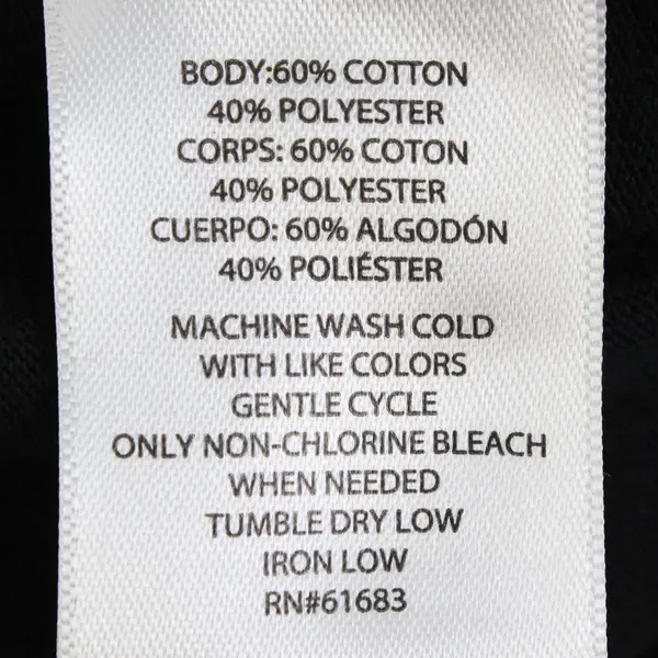 Jockey Women's S Black Cotton Blend Elastic Drawstring Waist 5" Shorts