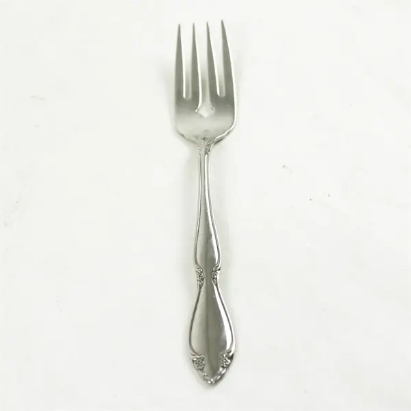 Lot of 7 Oneida Berkeley Square Stainless Salad Forks 6in