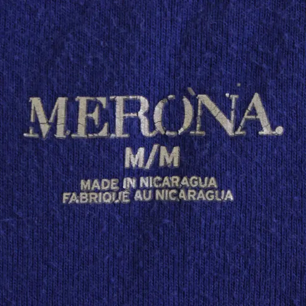 Merona Women's M Blue 100% Cotton V-Neck Stretch Tank Top