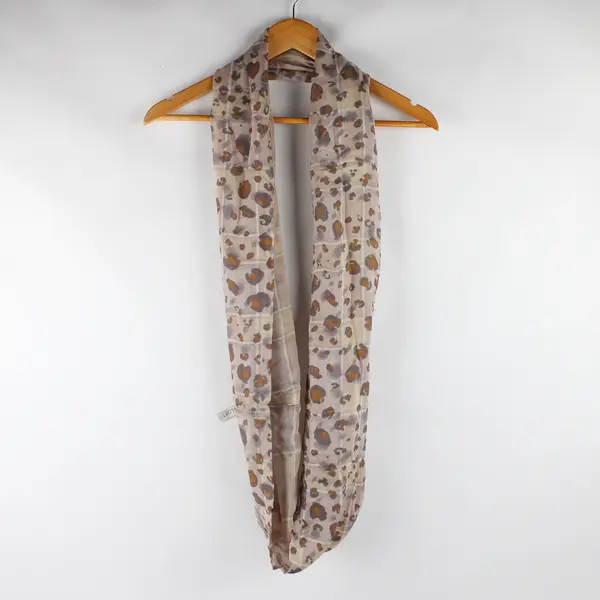 Lot of 4 Mixed Patterns and Fabrics Long Scarves