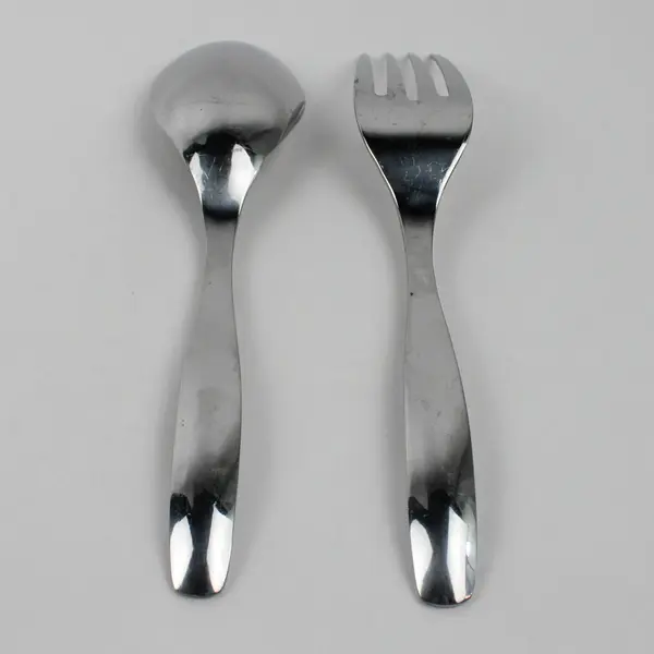 Gourmet Settings Vault 18/10 Stainless Glossy 2 Pc Serving Flatware