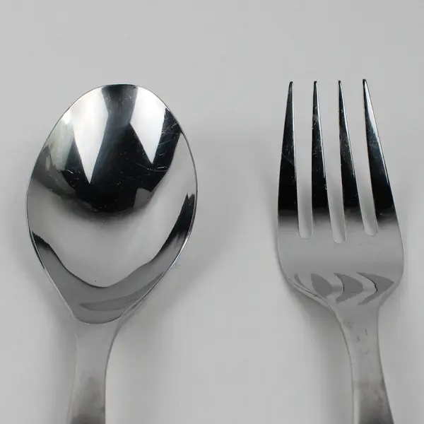 Gourmet Settings Vault 18/10 Stainless Glossy 2 Pc Serving Flatware