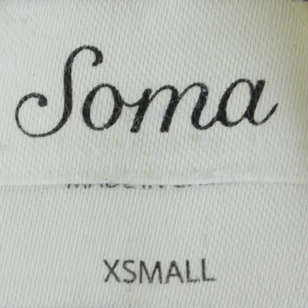 Soma Women's XS Animal Print Mid Rise Pull On Stretch Sleep/Lounge Pants