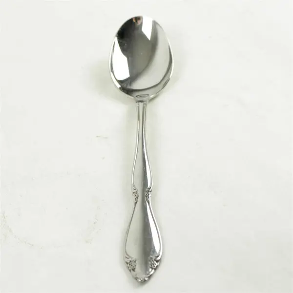 Lot of 4 Oneida Berkeley Square Stainless Oval Soup Spoons