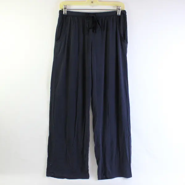 Midnight Women's S Dark Blue Jersey Fabric Drawstring Waist Sleep/Lounge Pants