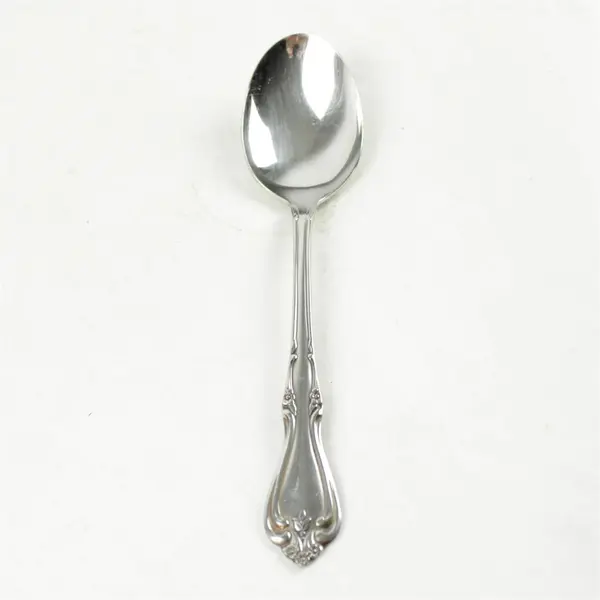 Lot of 6 Oneida Briarwood Stainless Oval Soup Spoon 6.75in 