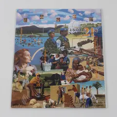 United Nations In The 21st Century 2000 Stamp Sheet Mint Shrink Wrap