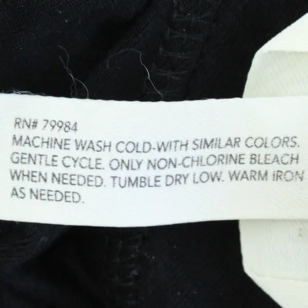 Soma Women’s Size XS Black w/Cheetah Long Sleeve Stretchy Sleep/Lounge Shirt