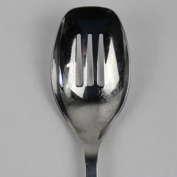 Lot of 2 Gourmet Settings Cruise Slotted Serving Spoons Stainless Flatware