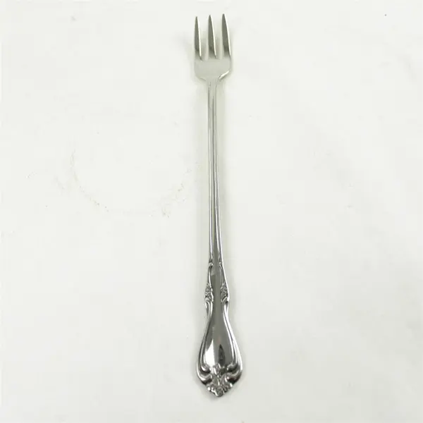 Lot of 7 Oneida Briarwood Stainless Cocktail/Seafood Forks 6.25"