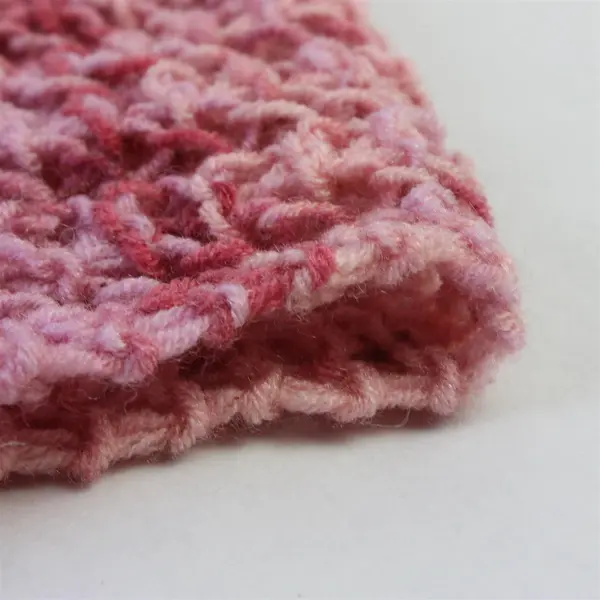 Lot of 2 Handmade Crochet Infinity Scarf Cowls - Teal and Purple Tones