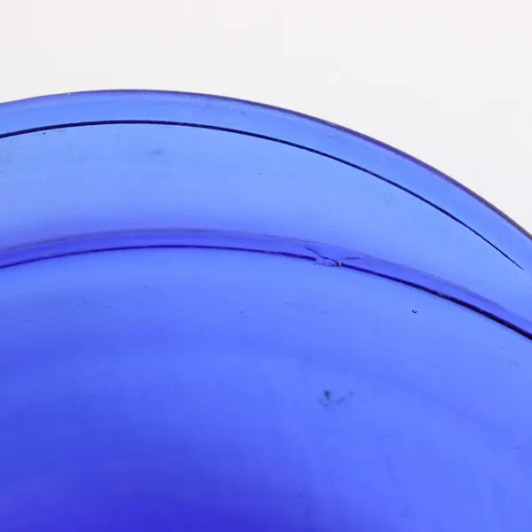 Vintage Anchor Hocking 2qt Glass Serving Casserole Bowl Cobalt Blue w/Lid 