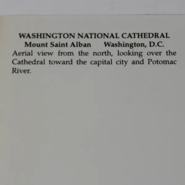 Lot of 4 Washington National Cathedral Postcards