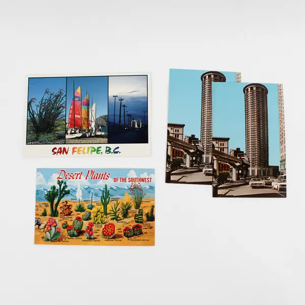 Lot of 12 United States Topographical and Non-Topographical Postcards