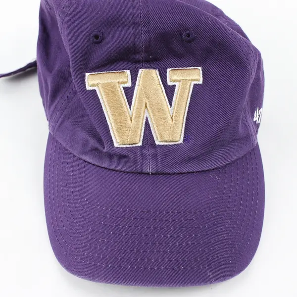 University Of Washington 47 Brand Purple/Yellow Embroidered Baseball Cap One Sz
