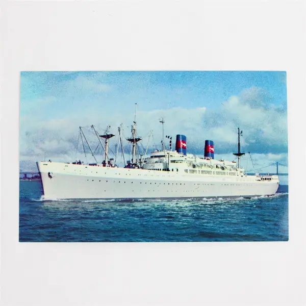 Lot of 14 Blank Ship Postcards SS President Cleveland SS President Wilson 