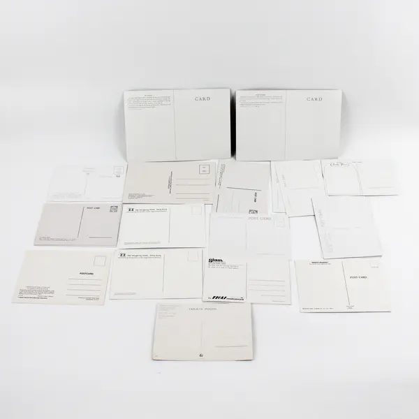 Lot of 21 International Topographical & Non-Topographical Postcards UNUSED