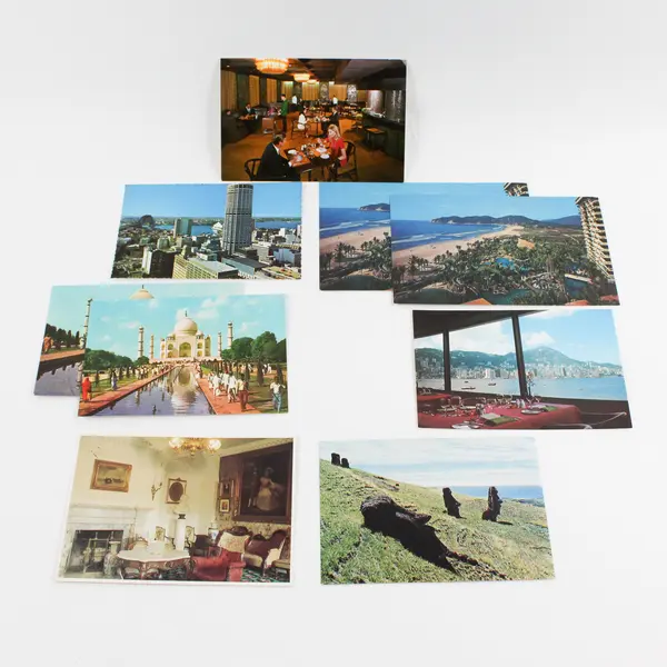 Lot of 21 International Topographical & Non-Topographical Postcards UNUSED