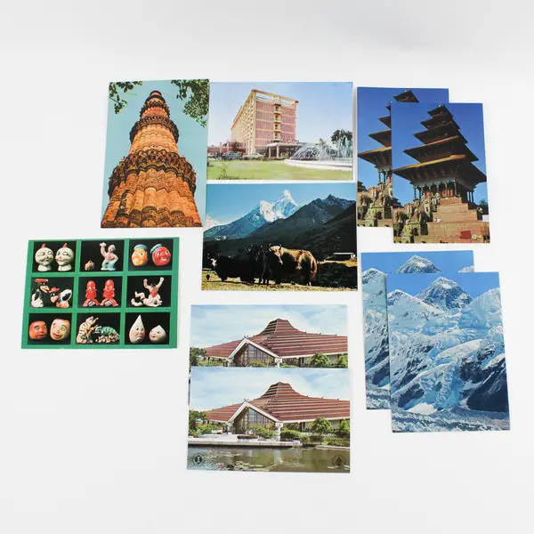 Lot of 21 International Topographical & Non-Topographical Postcards UNUSED